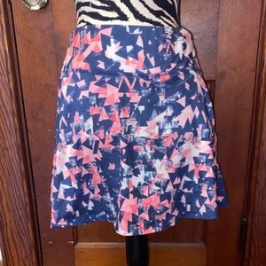 Fulbelle pink and blue athletic skort size large